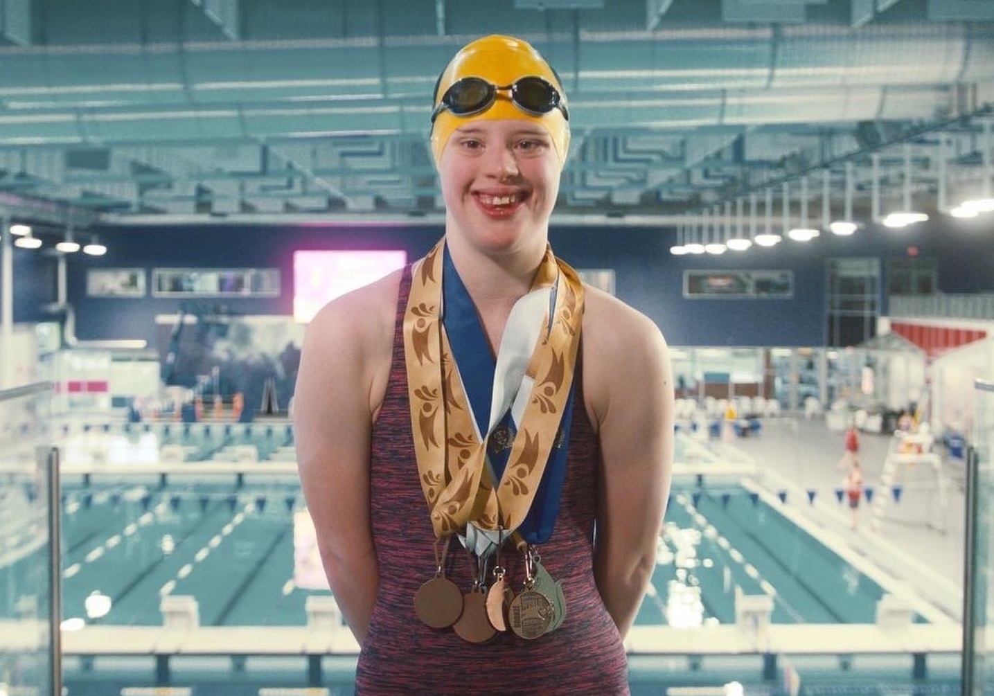 Swimmer Julia Lane